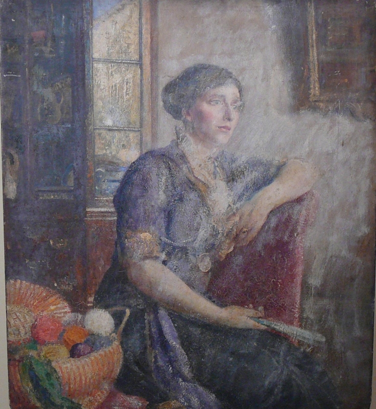 14/ 36 Mme Lousada painted at her home.